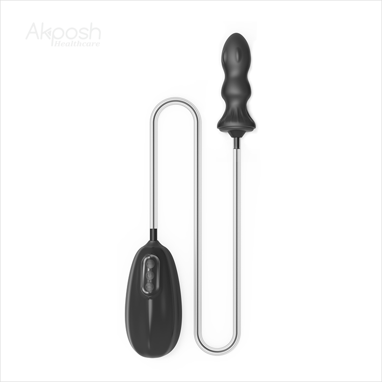 Vibrating Inflatable Anal Plugs Sex Doll