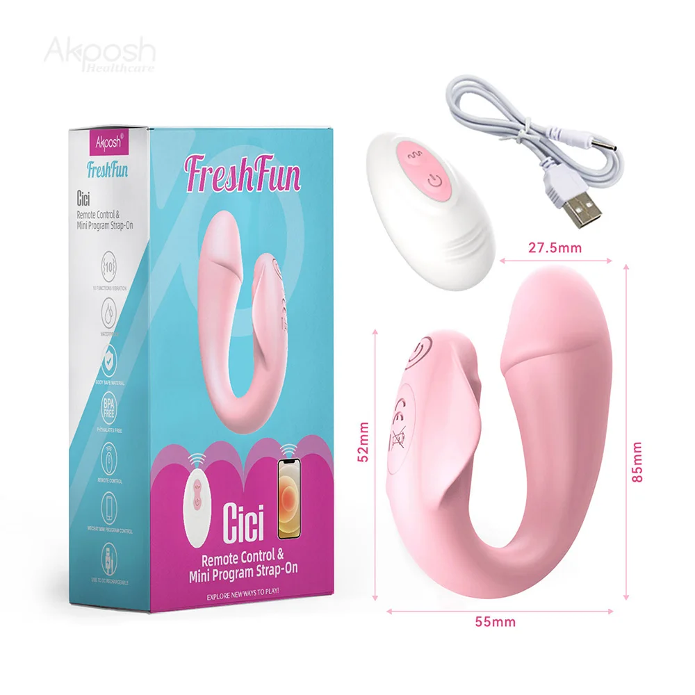 quiet wearable massager strapless strap-on vibrator