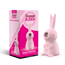 Pink Bunny Ear Rabbit Vibrator Sucking Licking