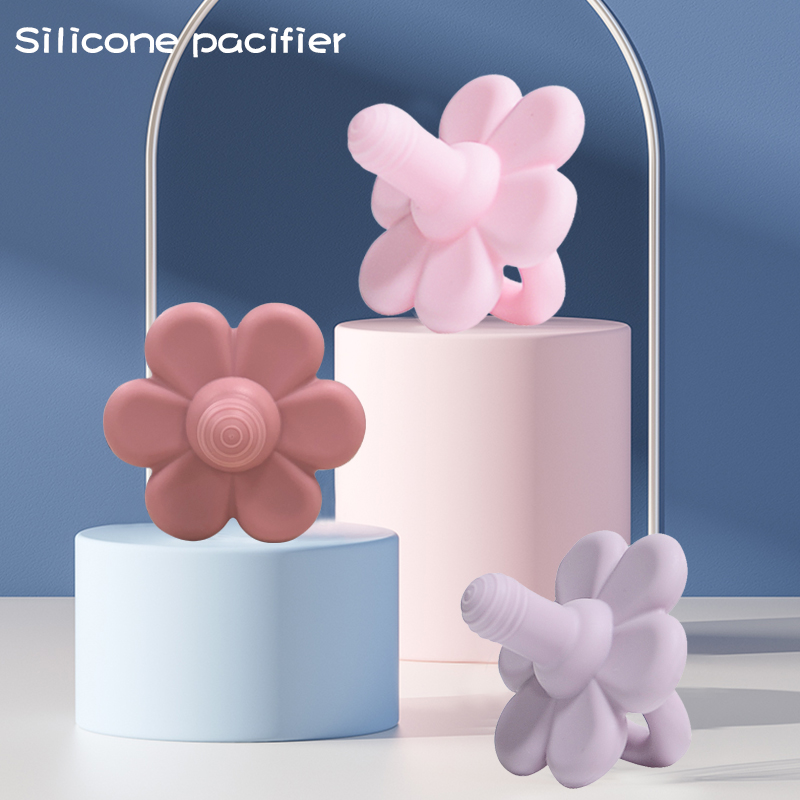 Flower shape pacifier
