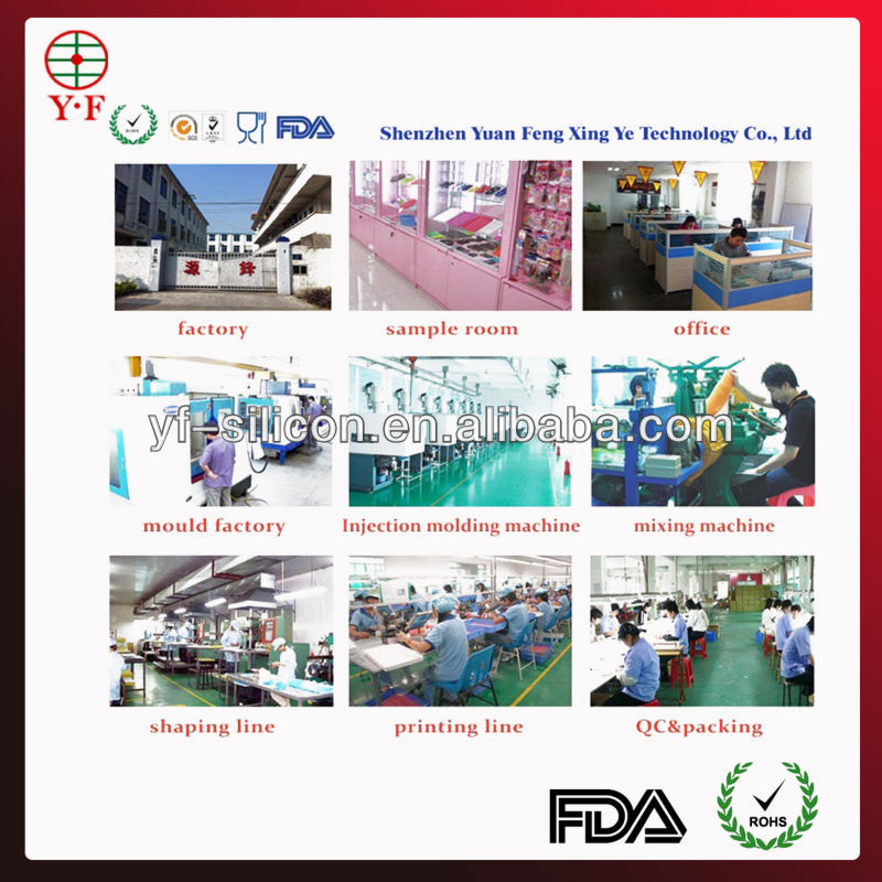 Manufacturer custom silicone products OEM/ODM your design 23