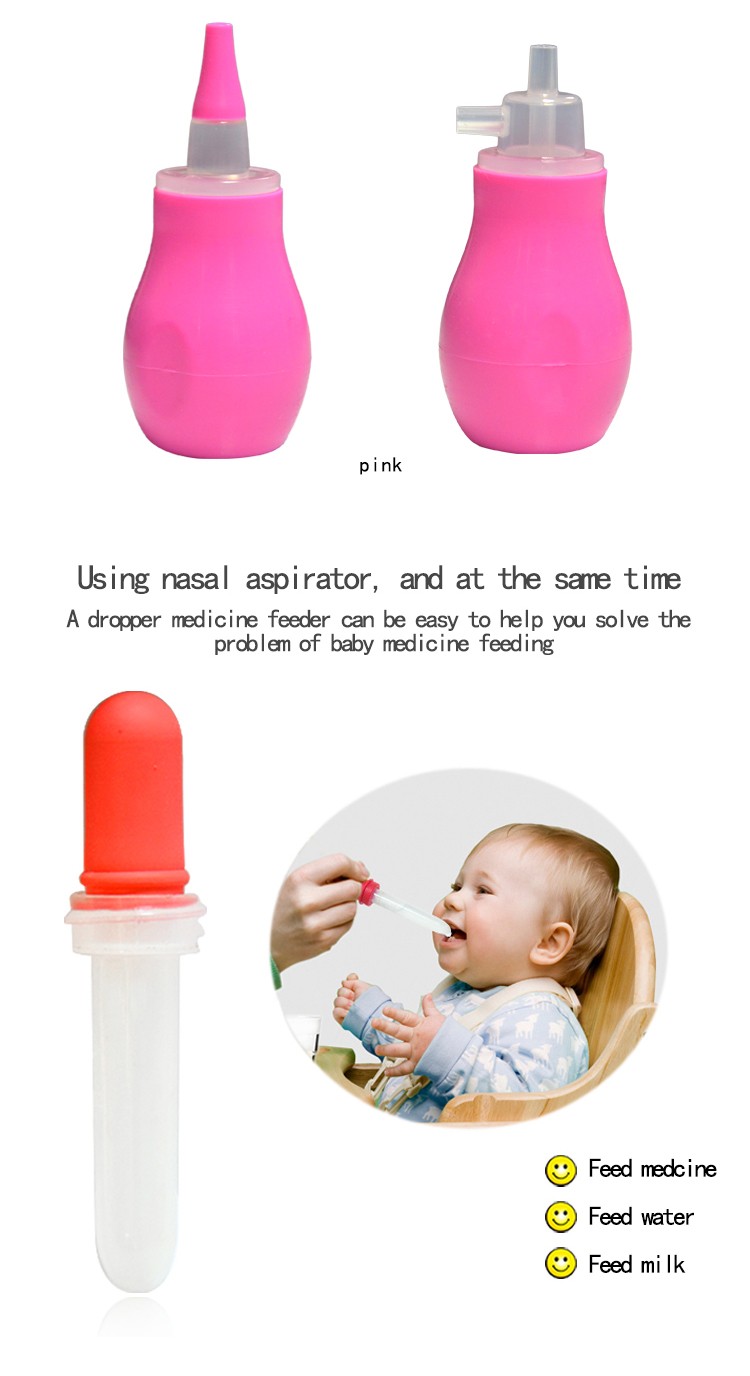 New Products Soft Baby Nasal Aspirator/Nose Cleaner with FDA Silicone 19