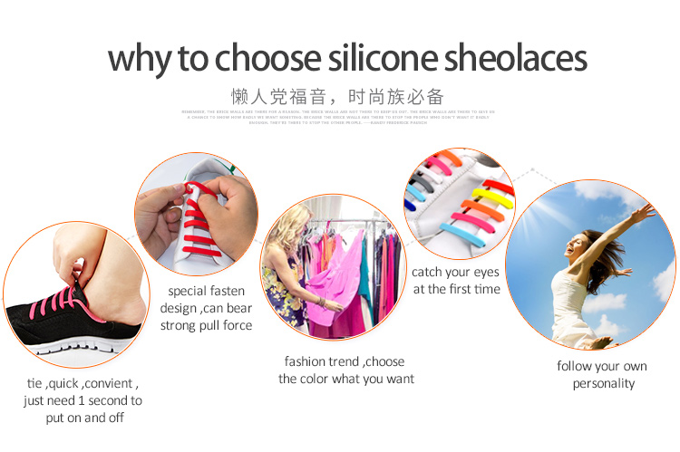 Silicone Shoelace XD-01A Details 9