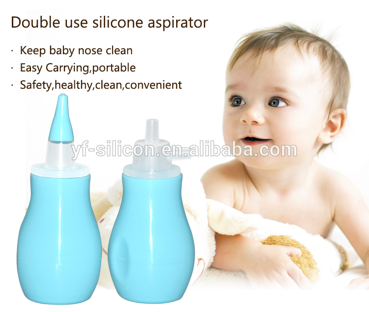 nose vacuum cleaner silicone nasal aspirator pump for babies 5