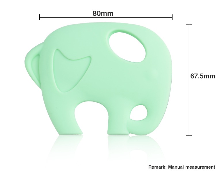 Bpa Free Silicone Pendant Baby Teethers 9