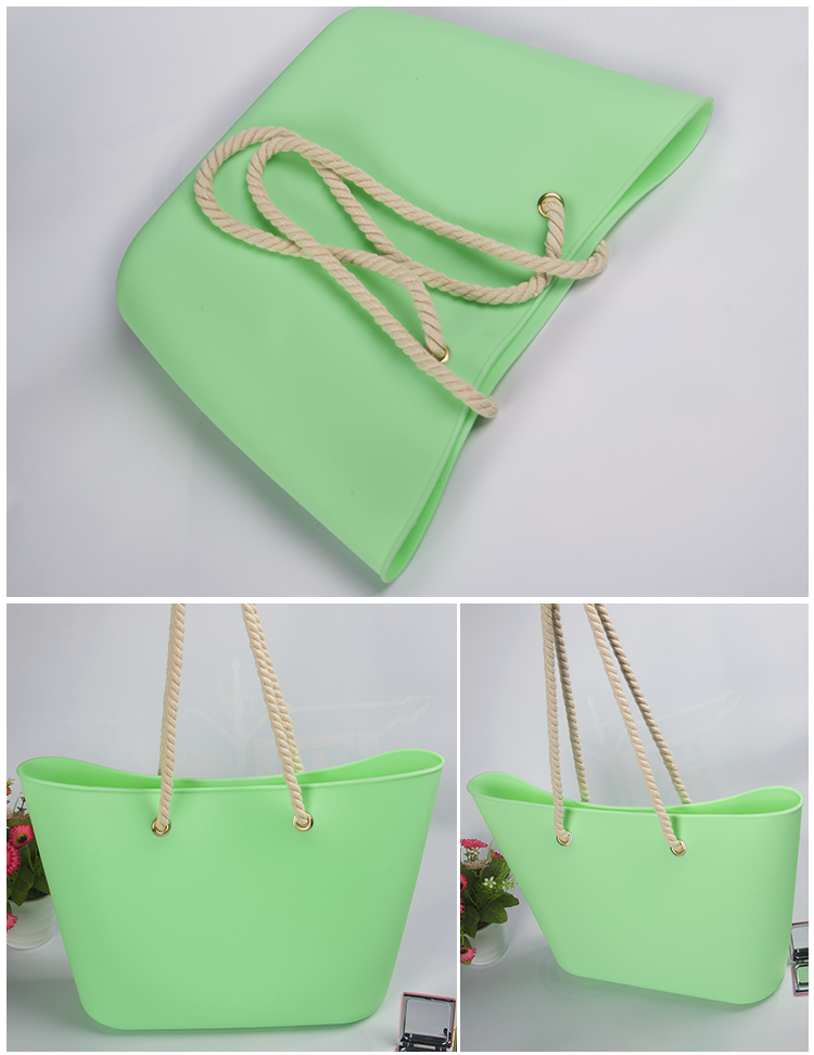 Customized elegant flexible Silicone Handbag 17