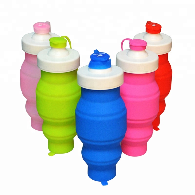 Bpa Free Leak-Proof Sports Waterbottle Foldable Collapsible Water Bottle 11