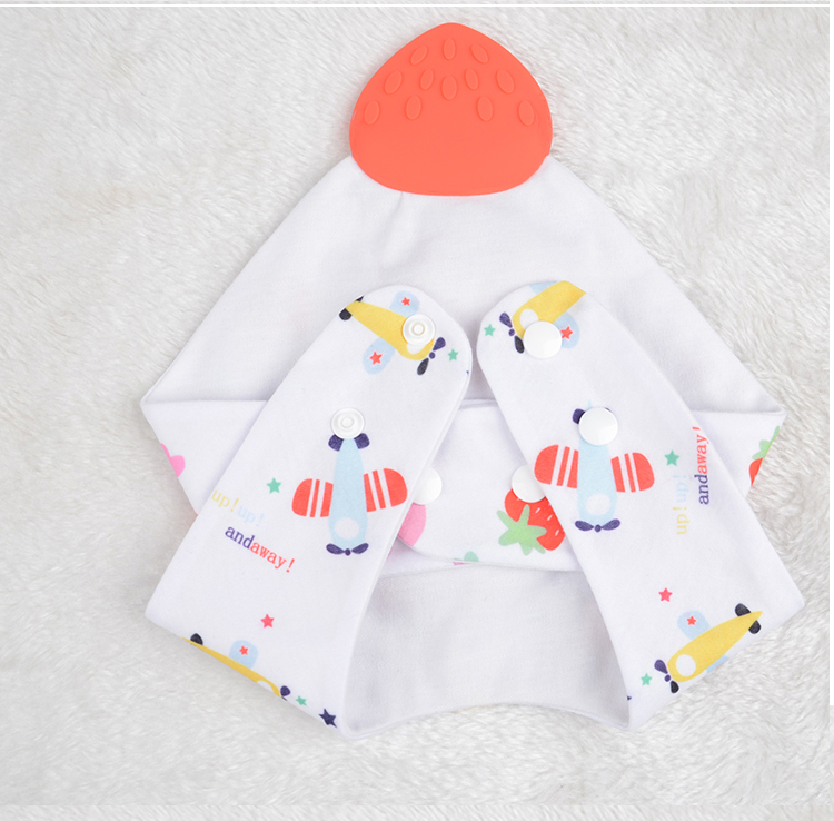 Strawberry design Baby Bibs Pure Cotton Feeding Saliva Towel 23