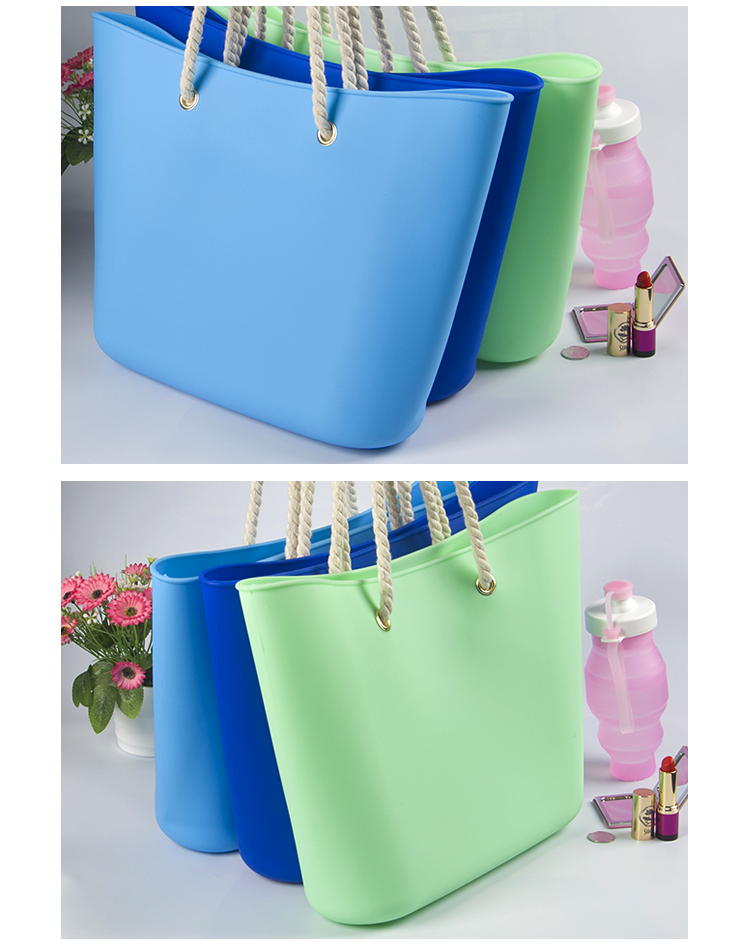womens silicon bag woman handbag beach bags 25