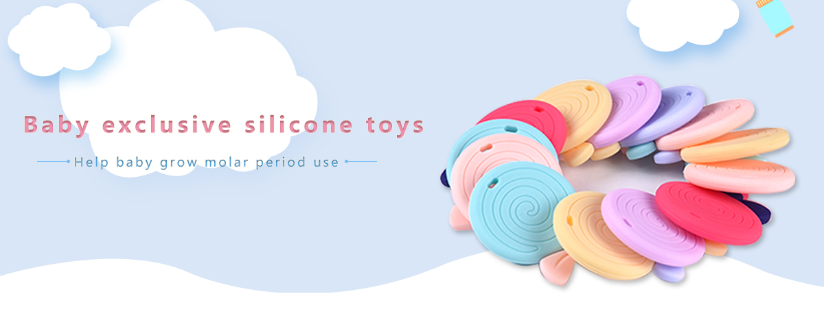  BPA Free Silicone Teething Pendant Necklace Details 3