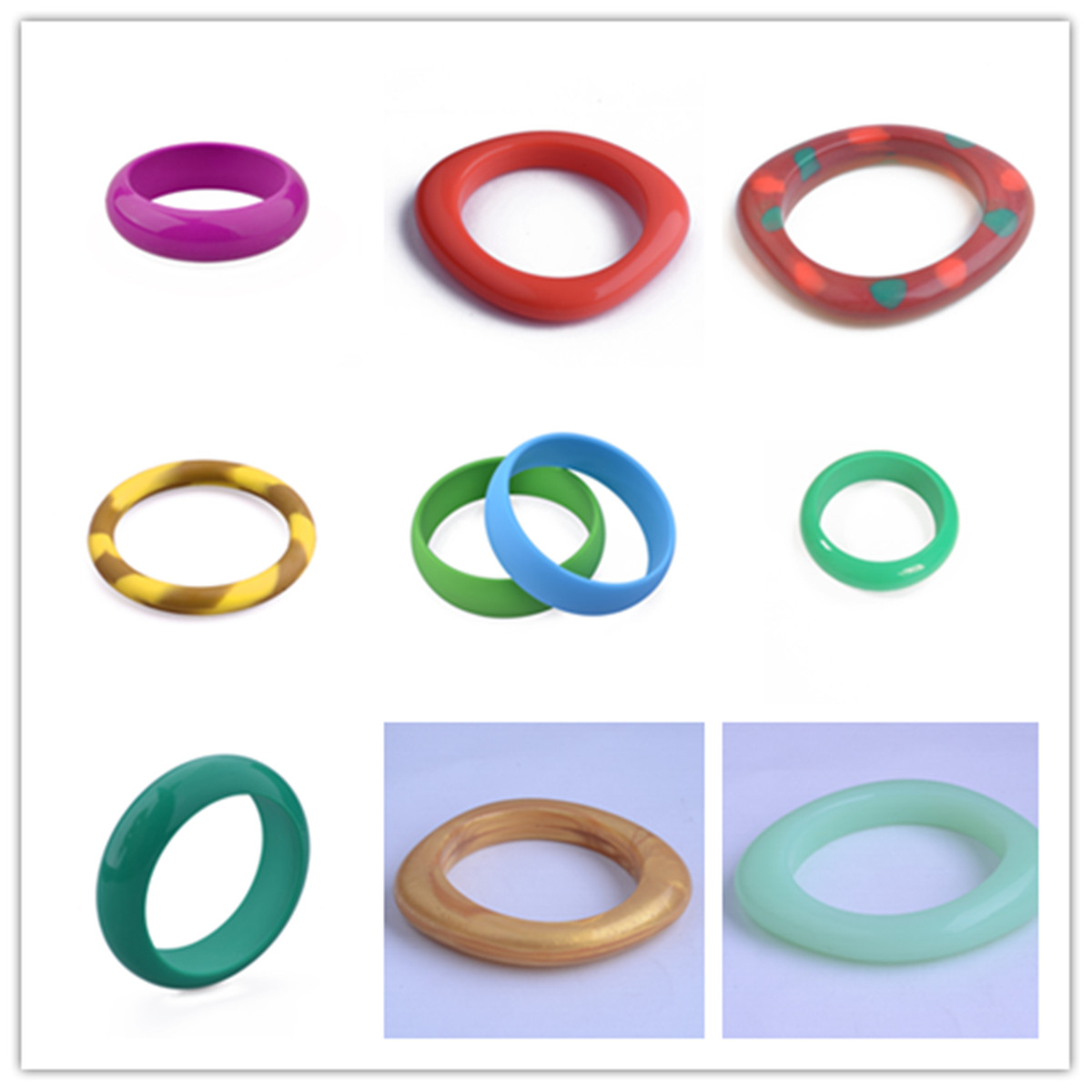  High Quality Silicone ring bangles for baby teething 3