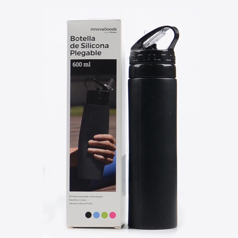  High Quality Water Bottle Silicone Foldable 32