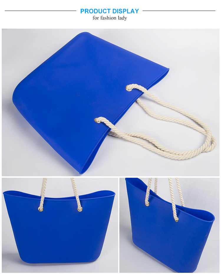  High Quality customized silicone ladies handbags 15