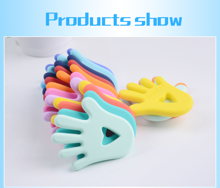 China Manufacturer Wholesale Infant Teething Toys Silicone Baby Teether 17