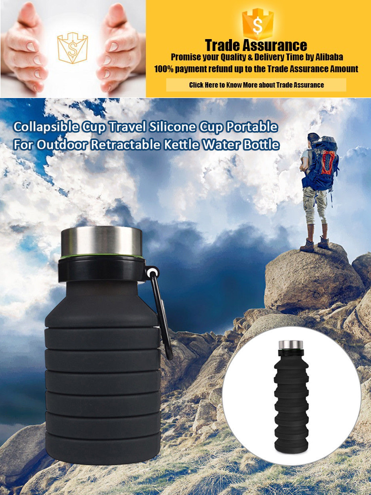  High Quality Foldable Water Bottle