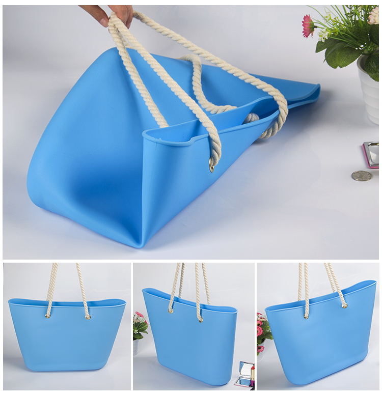 customized silicone ladies handbags 1007 Details 19