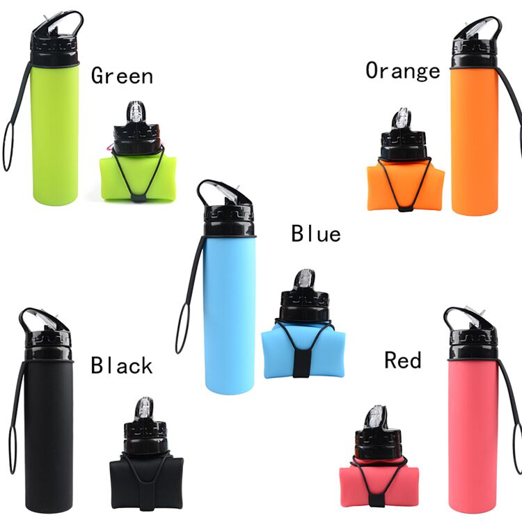 silicone foldable water bottle SH-03 Details 3
