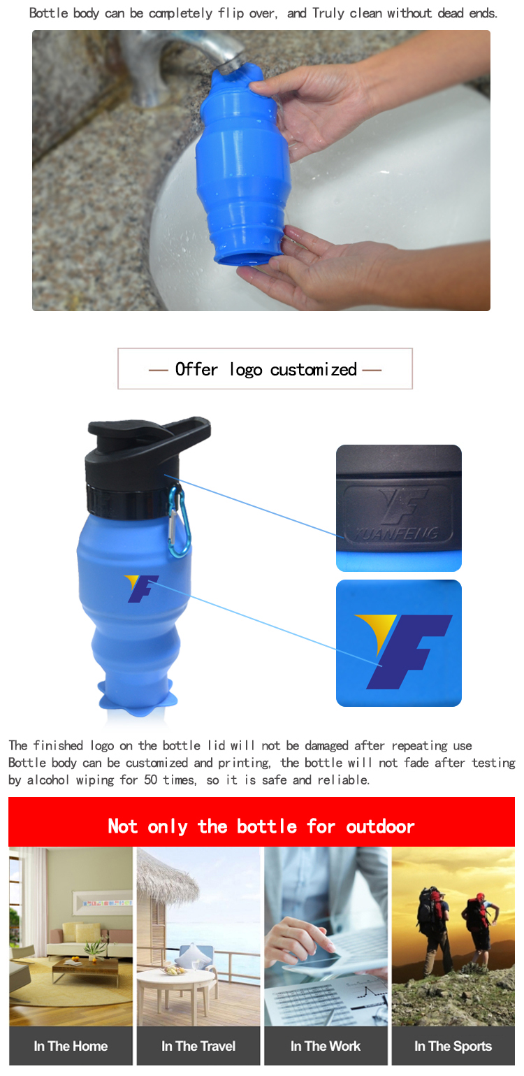  High Quality water bottle with custom logo 11