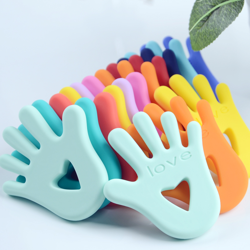 China manufacturer wholesale infant teething toys silicone baby teether