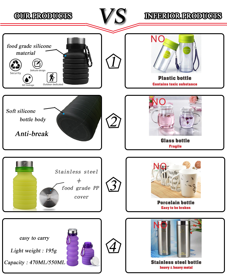 Silicone Water Bottle 13