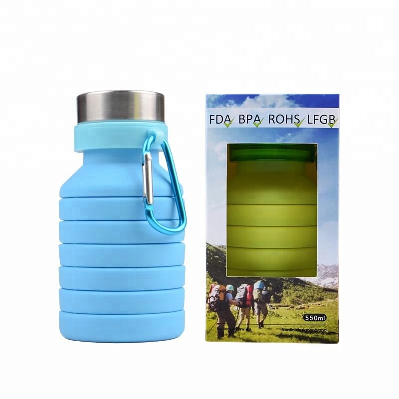 2018 Fda Sports Collapsible Water Bottle With Custom Logo 31