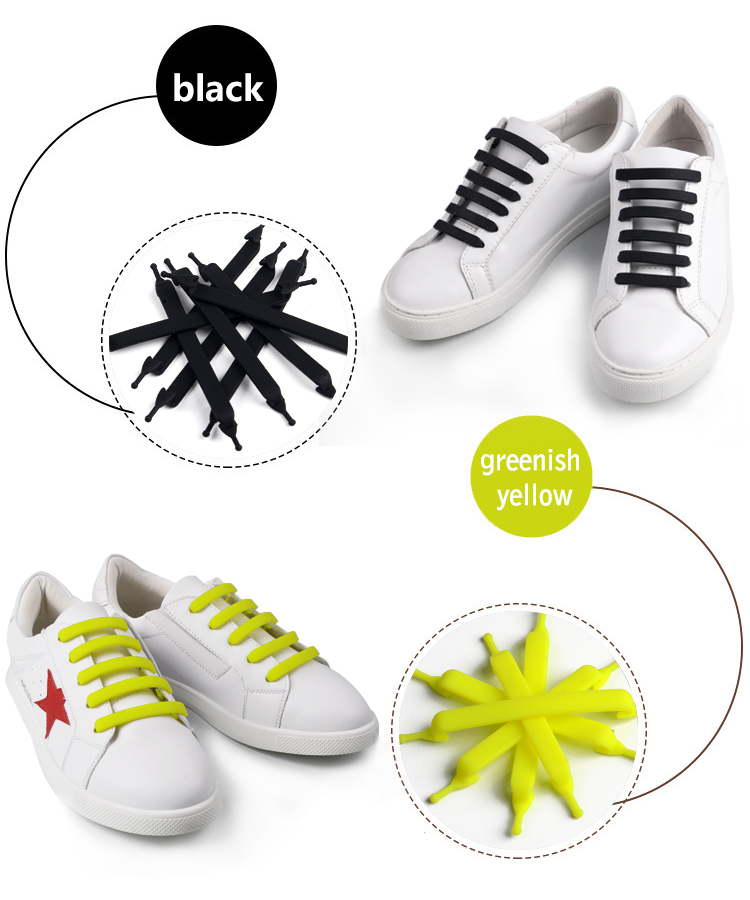 No Tie Silicone Shoelace for Kids 23