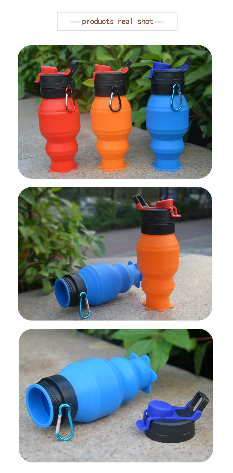 Wholesale Best Outdoor Sports Products Foldable Drink Water Bottle 19