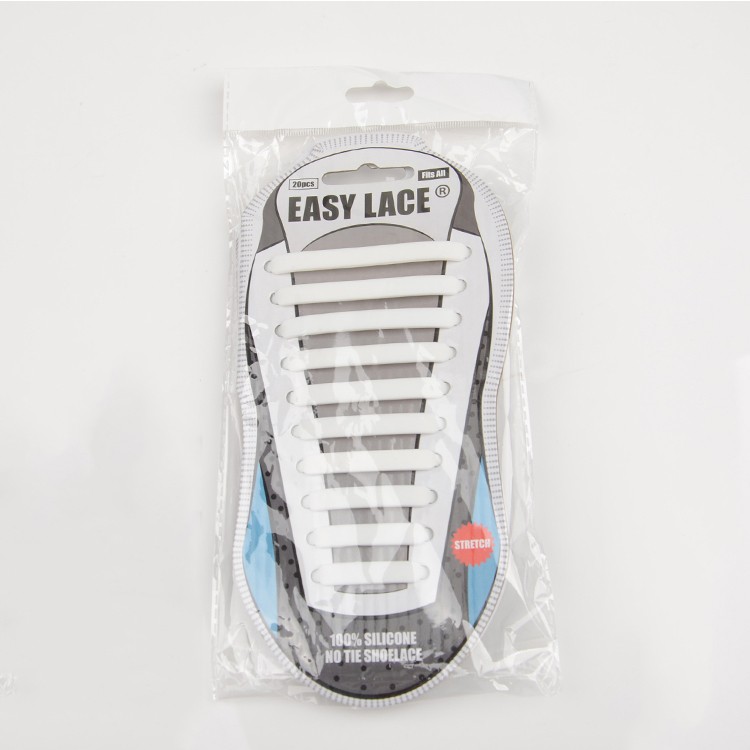  High Quality No Tie Elastic Silicone Shoelace 29