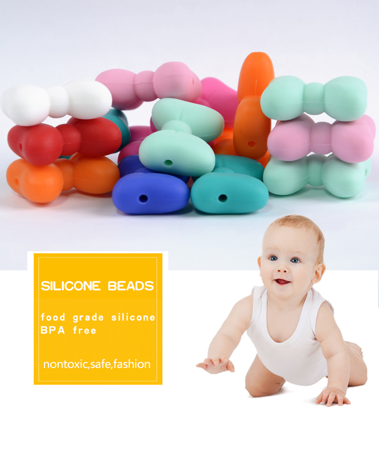  High Quality silicone teething beads 3