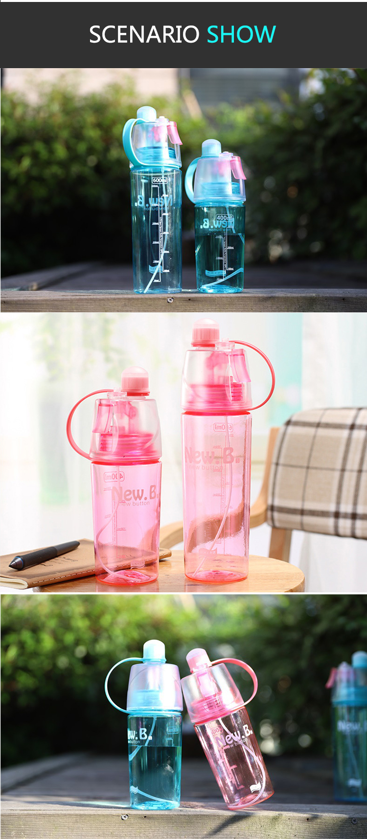  High Quality Spray Water Bottle 13