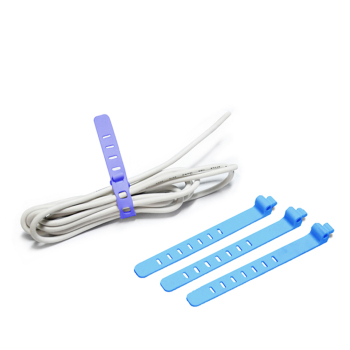 Colorful-Reusable-Silicone-Cable-Tie-with-Logo