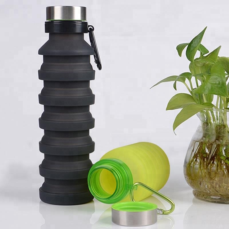 Travel Items Customised Collapsible Water Bottles With Custom Logo 7
