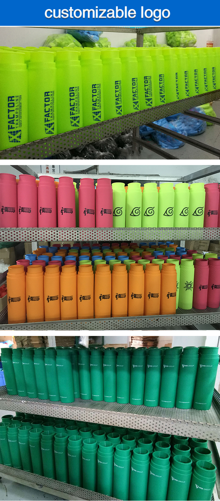 2018 promotional factory silicone foldable water bottle 9