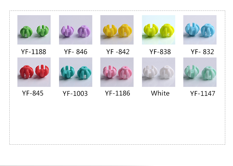 bead toy Silicone Baby Teether beads Details 13