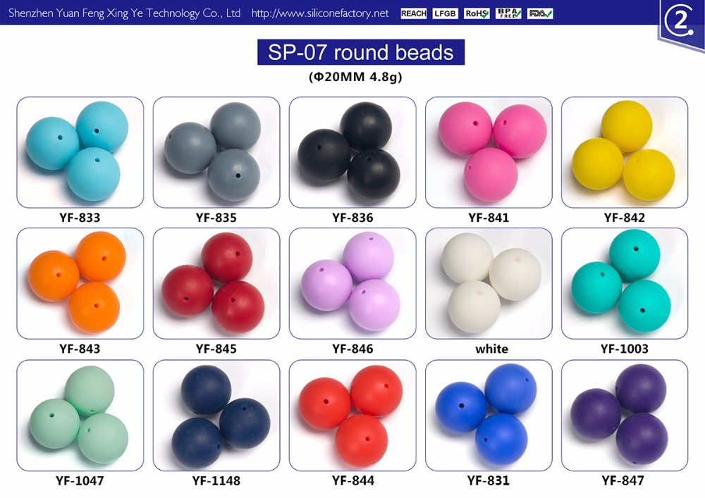  High Quality Silicone Loose Beads 5