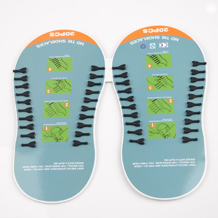  High Quality Lazy Silicone Shoelace 32