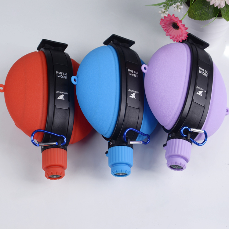  High Quality silicone foldable water bottle