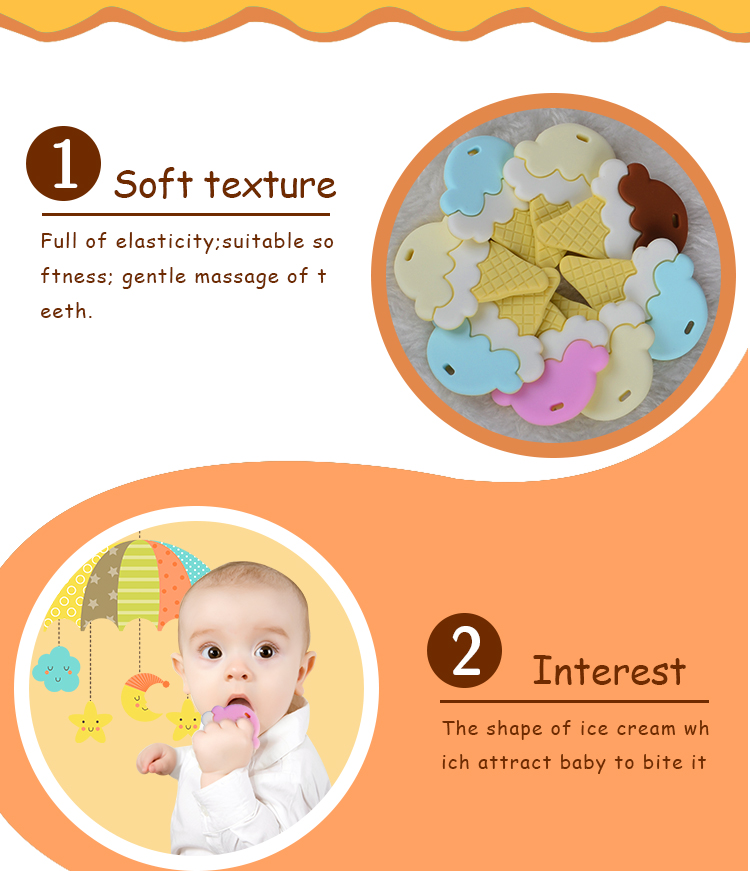 Silicone Material And Fda Certification Baby Teething Toy 13