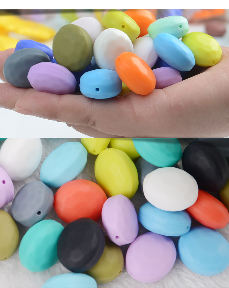 food grade silicone teething beads bulk SP-27 Details 15