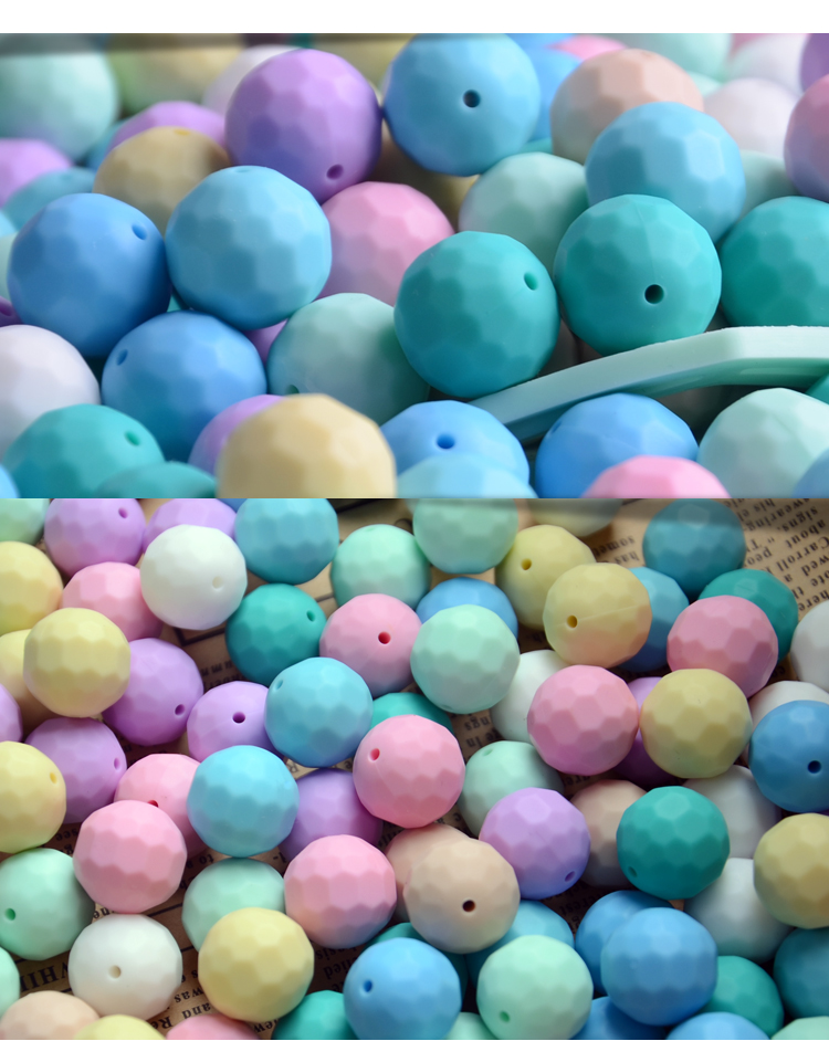Food Grade Silicone Teething Beads Wholesale bead baby 15