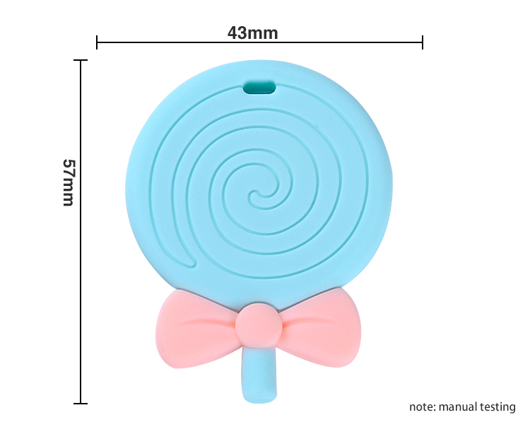 Wholesale Fashion Jewellery Silicone Necklace for Baby Teething 11