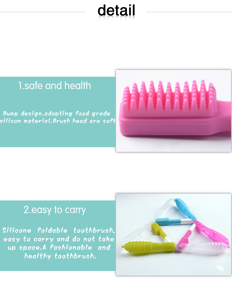  High Quality silicone rubber toothbrush 9