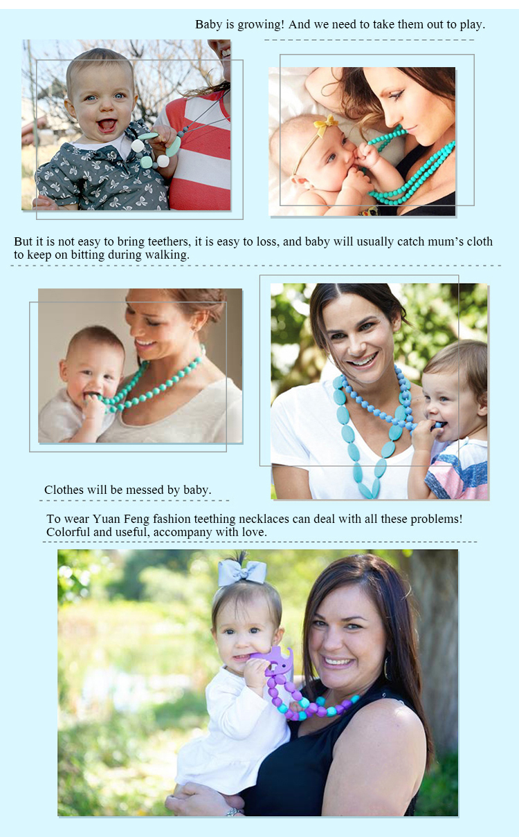  High Quality Teething Necklace 7