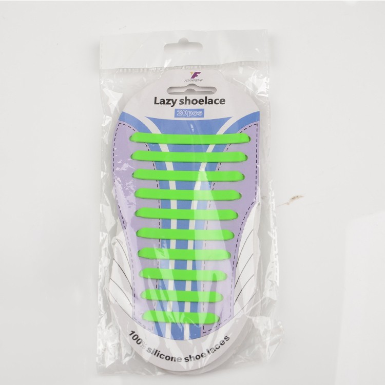  High Quality Silicone Shoelaces Lazy 32