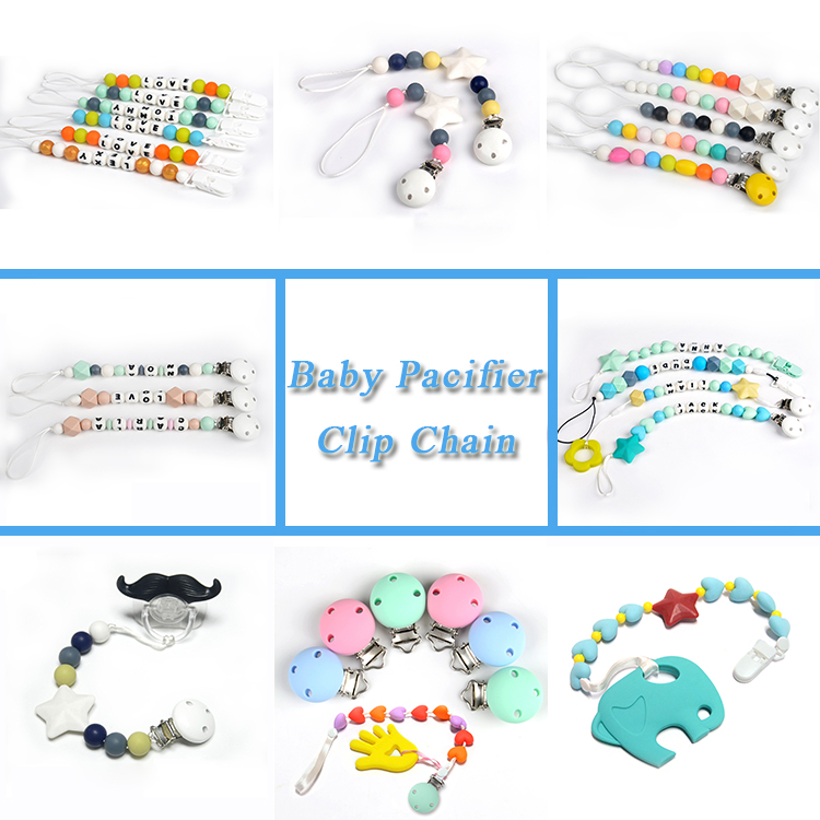  High Quality teething necklace baby teether 15