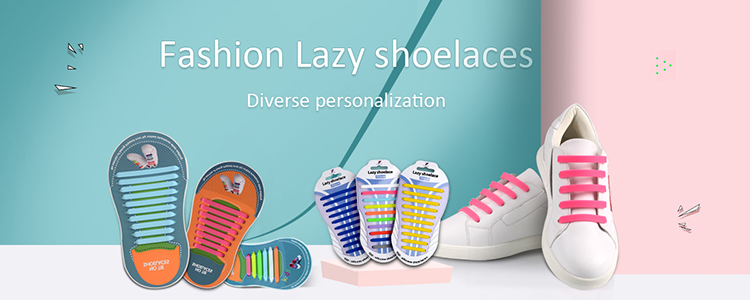New Style Multi Colored Rubber Elastic Shoelaces Lazy No Tie Silicone Shoelace For Adults