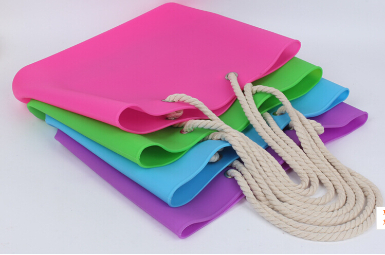 wholesale Promotional Silicone rubber beach bag gift ideas 9