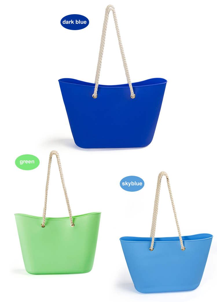 customized silicone ladies handbags 1007 Details 7