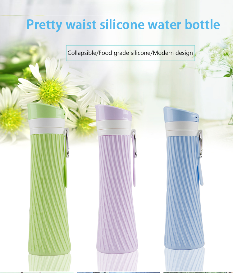 New style collapsible bpa free foldable water bottle 19