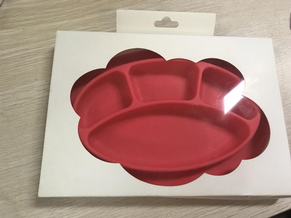 Amazon Hot Sale Silicone Baby Plate Mat 23